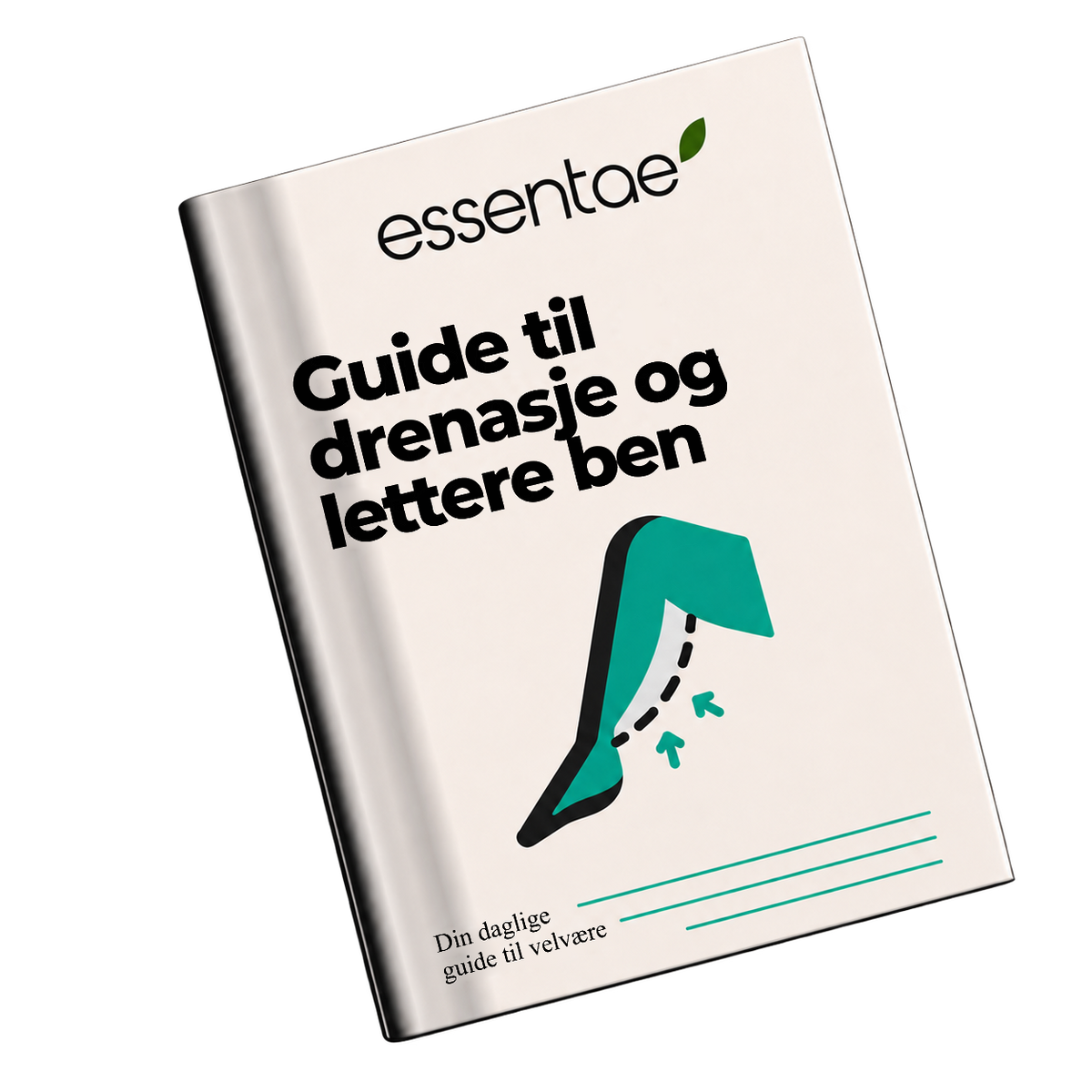 Forside til guiden om drenasje og lettere ben.